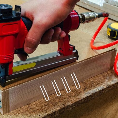 U-Shaped Nails Small Staples for Woodworking Heavy Duty Staples for Stapler Nail Gun Furniture Upholstery 5000pcs Box Fencing Hardware Fasteners in Kuwait