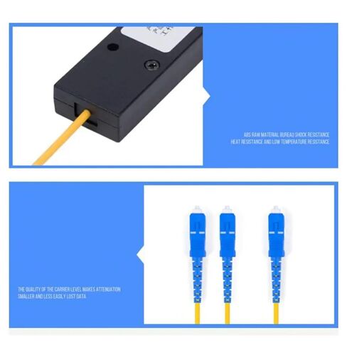 SC UPC 1X2 PLC قارنة التوصيل الضوئية أحادية الوضع FBT in Kuwait