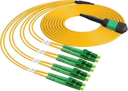 MPO/Female-LC/B Type Polar Fiber Jumper Single Mode(12 core; 10m) in Kuwait
