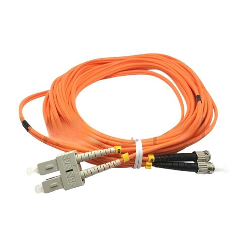 5M MM OM1 62.5/125 3.0mm دوبلكس SC-ST SCUPC إلى STUPC وصلة الألياف in Kuwait