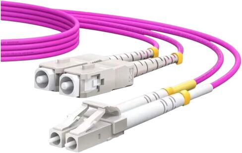 LC to SC UPC OM4 Fiber Jumper 40G Multi-Mode Duplex, 50/125m, OD 2.0mm(10m; LC-SC) in Kuwait