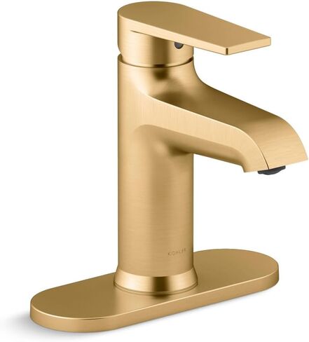 Kohler K-37893-4-2MB Hint® صنبور حوض الحمام واسع الانتشار، صنابير الحمام، 1.2 GPM، نحاس حديث مصقول نابض بالحياة in Kuwait