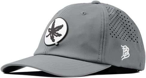 Branded Bills Officially Licensed x Ohio State Buckeyes Performance Dad Hat Collection Ohio State OSU Buckeye Logo PVC in Kuwait