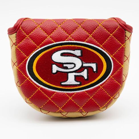 غطاء مضرب مطرقة مبطن من فريق جولف NFL سان فرانسيسكو 49Ers (صلب) in Kuwait