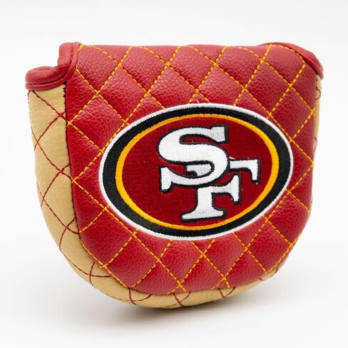 غطاء مضرب مطرقة مبطن من فريق جولف NFL سان فرانسيسكو 49Ers (صلب) in Kuwait