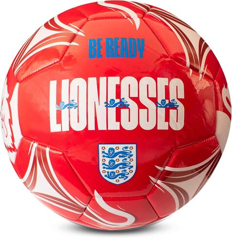 كرة قدم Lioness مرخصة رسميًا من Hy-Pro - مقاس 5، بطولة أمم أوروبا للسيدات 2025، تدريب، مباراة، بضائع in Kuwait