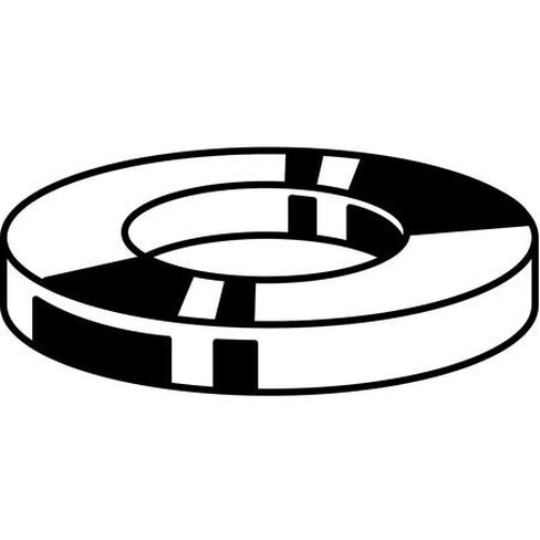 1-1/2" x 3" OD Plain Finish 18-8 Stainless Steel Flat Washers, 5 pk. in Kuwait