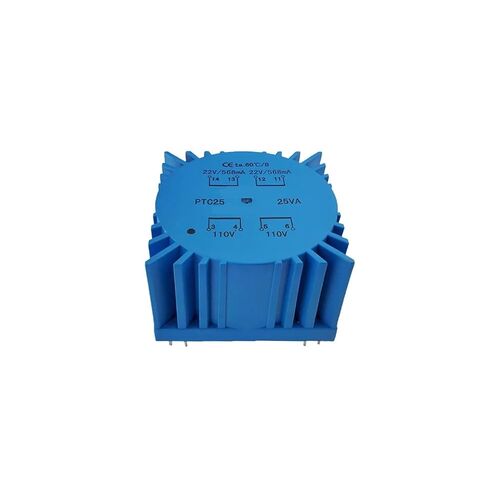 PTC25 25VA مدخلات 110Vx2 /115Vx2 مخرج 7Vx2/9Vx2/12Vx2/15Vx2/18Vx2/22Vx2 PCB محول حلقي ملحوم 1 قطعة (25VA 110Vx2 18Vx2) in Kuwait