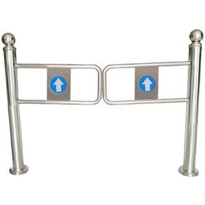 Automatic Closing Warehouse Safety Gate – Metal Swing Door for Supermarket & Library Entrance,140x105cm in Kuwait