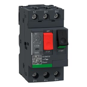 New GV2ME10 Motor Protection Circuit Breakers 4-6.3A Manual Starter and Protector GV2ME Screw clamp in Kuwait
