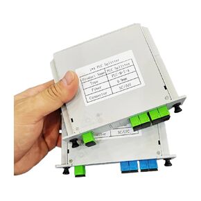 PLC نوع التصحيح SC 1x4 مقسم الألياف الضوئية UPC FTTH (5 قطع) in Kuwait