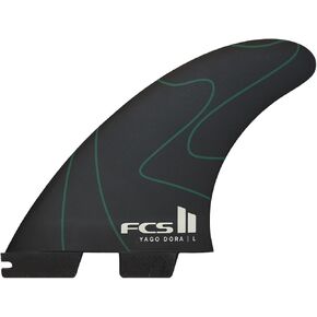 FCS II Yago Dora - World Championship - Signature Performance Core Thruster Surfboard Fin Set in Kuwait