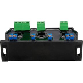 DC12V KXT-273I Three-Phase AC Current Voltage Transmitter AC0-20A 30A 50A to 4-20mA 0-10V Isolated Output Conversion Module Perforated(3X 0-10V Out,20mm) in Kuwait