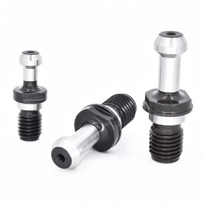 أداة 10 قطع BT30 x 45 درجة M12 BT40 x 45 درجة 60 درجة BT50 سحب مسمار الاحتفاظ بمقبض CNC الطحن الجديد (BT50-45 درجة (5 قطع)) in Kuwait