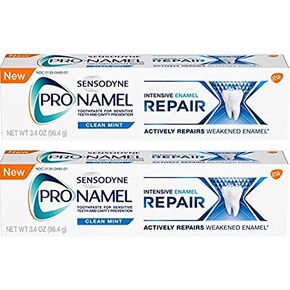 Sensodyne ProNamel, Clean Mint, Intensive Repair 3.4 Ounce (Pack of 2) in Saudi Arabia