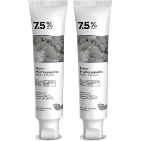 Hydroxyapatite Toothpaste for Advanced Enamel Protection, Gentle and Effective Formula, Fluoride-Free Toothpaste for Sensitive Teeth, 4.23oz (2) in Kuwait