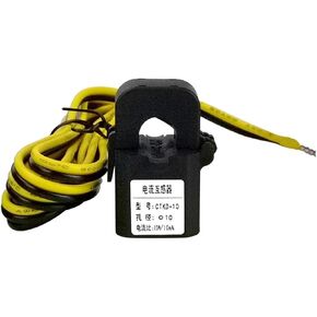 3PCS Split Core Current Transformer Single Phase Electric Sensor CT KCT10 10/20/50/75mA CTKD-10(50A 50mA) in Kuwait