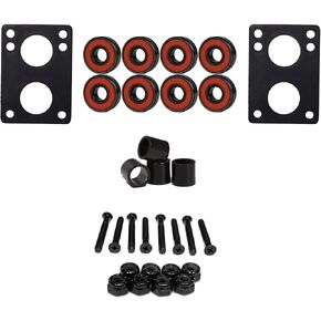 Amphetamine ABEC 5 Skateboard and Longboard Hardware Refresh Kit – Precision Bearings, Risers, Mounting Hardware, Spacers in Saudi Arabia
