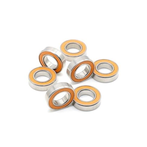10Pcs S6800-2RS 10x19x5 mm ABEC-7 Stainless Steel Hybrid Si3n4 Ceramic Bearing 6800RS 6800 2RS Without Grease Fast Turning in Saudi Arabia