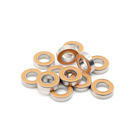 10Pcs S6800-2RS 10x19x5 mm ABEC-7 Stainless Steel Hybrid Si3n4 Ceramic Bearing 6800RS 6800 2RS Without Grease Fast Turning in Saudi Arabia