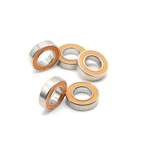10Pcs S6800-2RS 10x19x5 mm ABEC-7 Stainless Steel Hybrid Si3n4 Ceramic Bearing 6800RS 6800 2RS Without Grease Fast Turning in Saudi Arabia