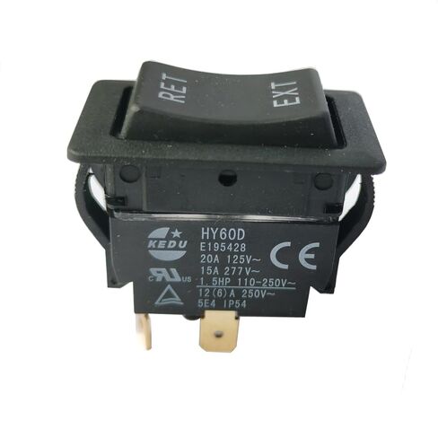 KEDU HY60D 4Pin RET-EXT 1.5HP 125V 20A Double-Pole Double-Throw Momentary Pushbutton Switches Push Button Switch in Kuwait