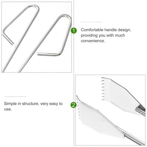 Balacoo Stainless Steel Trash Clamp Garbage Picker Tool with Non-Slip Handle for Outdoor Litter Collection and Trash Pickup Random Color in Kuwait