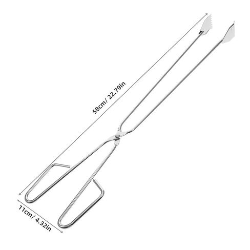 Homoyoyo Stainless Steel Garbage Grabber Tool Trash Picker Pliers Handle for Outdoor Waste Collection and Janitorial Use Random Color in Kuwait