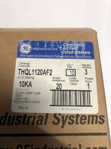 General Electric Plug in Circuit Breaker 20A 1 Pole THQL in Kuwait