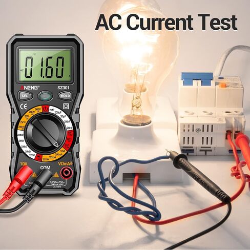 ANENG Multimeter with Pen Type Volt Meter Tester Measures AC/DC Current,Voltage,Resistance,Continuity,Diodes Ohm Volt Amp Meter,Electric Tools for Household Outlet and Automotive Battery Tester in Kuwait