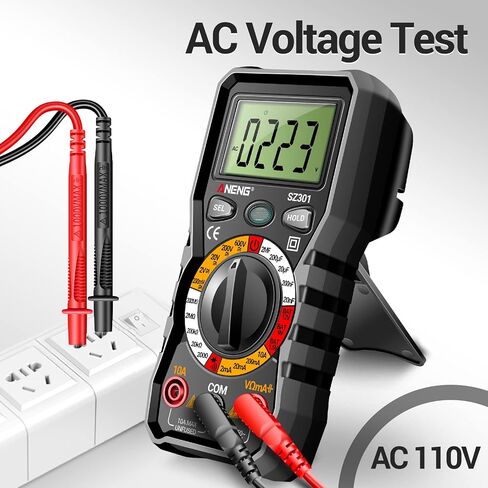 ANENG Multimeter with Pen Type Volt Meter Tester Measures AC/DC Current,Voltage,Resistance,Continuity,Diodes Ohm Volt Amp Meter,Electric Tools for Household Outlet and Automotive Battery Tester in Kuwait