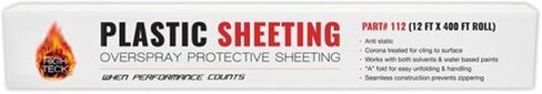 High Teck Products (.315MIL) 12' X 400' Plastic SHEETING in Kuwait
