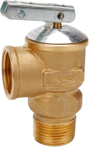 NPT Thread 3/4" Brass Pressure Relief Valve 150PSI Water Heater Safety in Kuwait
