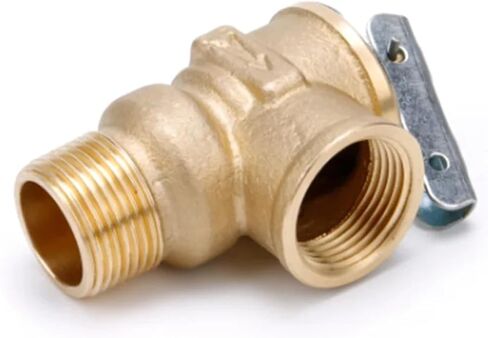 NPT Thread 3/4" Brass Pressure Relief Valve 150PSI Water Heater Safety in Kuwait