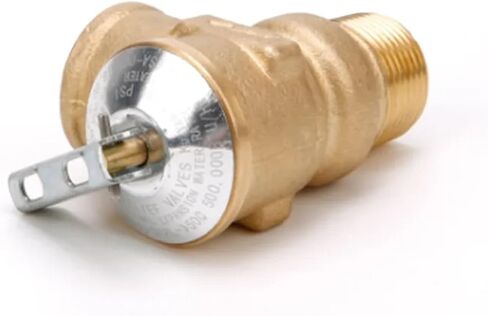 NPT Thread 3/4" Brass Pressure Relief Valve 150PSI Water Heater Safety in Kuwait