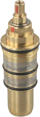 1pc Thermostatic Valve Core Brass Cartridge Temperature Control Shower Bar Mixing 20-50 Degrees in Kuwait