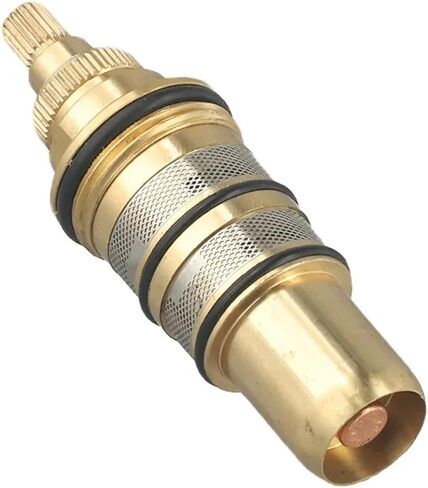 1pc Thermostatic Valve Core Brass Cartridge Temperature Control Shower Bar Mixing 20-50 Degrees in Kuwait