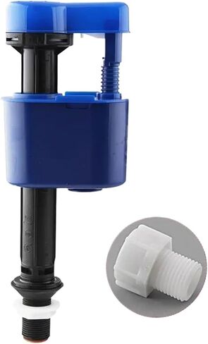 A64Z Bathroom Water Tank Inlet Valve Toilet Fittings Intake Fill with G1/2 Converter BH102 in Kuwait