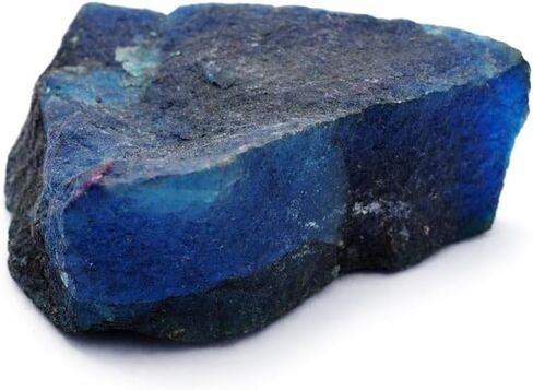 Natural Sapphire In Its Raw Form 450.23 Ct CERTIFIED Loose Gems Blue Uncut Rough in Kuwait