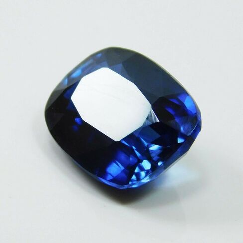Cushion Cut Blue Sapphire 10.52 Ct Natural Loose Gemstone CERTIFIED Ring Size in Kuwait