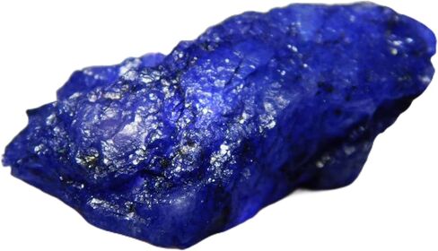 Natural Blue Sapphire 140.6 Ct Rough CERTIFIED Vintage Uncut Raw Gemstone in Kuwait
