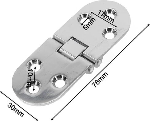 Repair Cabinet Door Flip Top Table Furniture Part Hinges 2Pcs in Kuwait