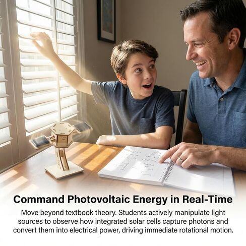 DIY Solar Power Satellite Model Kit, Alternative Energy & Space Science Building Project, Science Classroom Must Haves & Homeschool Teaching Supplies in Kuwait