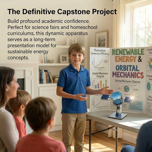 DIY Solar Power Satellite Model Kit, Alternative Energy & Space Science Building Project, Science Classroom Must Haves & Homeschool Teaching Supplies in Kuwait