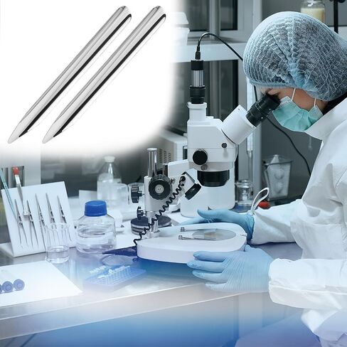 ملعقة ملعقة مغرفة من QWORK Lab، 12 قطعة مقاس 6 بوصات من الفولاذ المقاوم للصدأ مع أطراف مستديرة ومدببة لخلط معاجين المساحيق in Kuwait