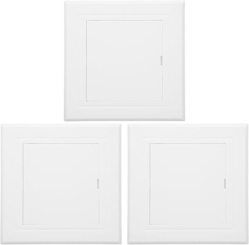 Kisangel 3pcs Access Panel for Drywall - ID 11.5x11.5 Inch Removable Wall Hole Cover Plate - Inspection Access Hatch Door - Heavy-Duty Panel for Wall Plumbing Or Ceiling in Kuwait