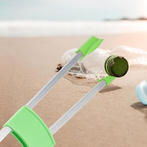 Multi-Functional Garbage Grabber Tool with Long Handle, Reusable Trash Picker Clamp for Outdoor Litter Pickup, Waste Cleaning Tool for Sanitation and Janitorial Use in Kuwait