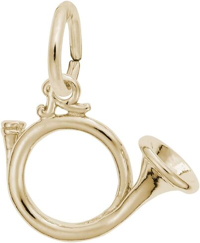 French Horn Charm, Charms for Bracelets and Necklaces in Kuwait