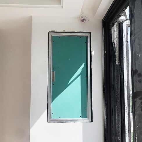 Aluminum Plasterboard Access Panel, Paintable Small Access Door for Drywall, Hidden Inspection Hatch for Maintenance (18x30in / 46x76cm) in Kuwait