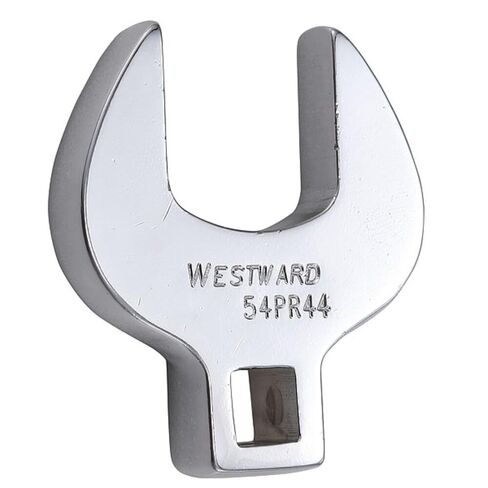 مفتاح ربط مقبس Westward Crowfoot، مقبس 1 بوصة، مفتاح ربط Crwft، فولاذ، DrvSz 3/8"، HdSz 1 54PR44-1 لكل منهما in Kuwait